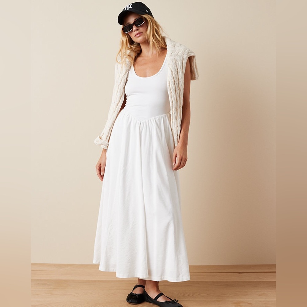 AEO Woven Knot Midi Dress